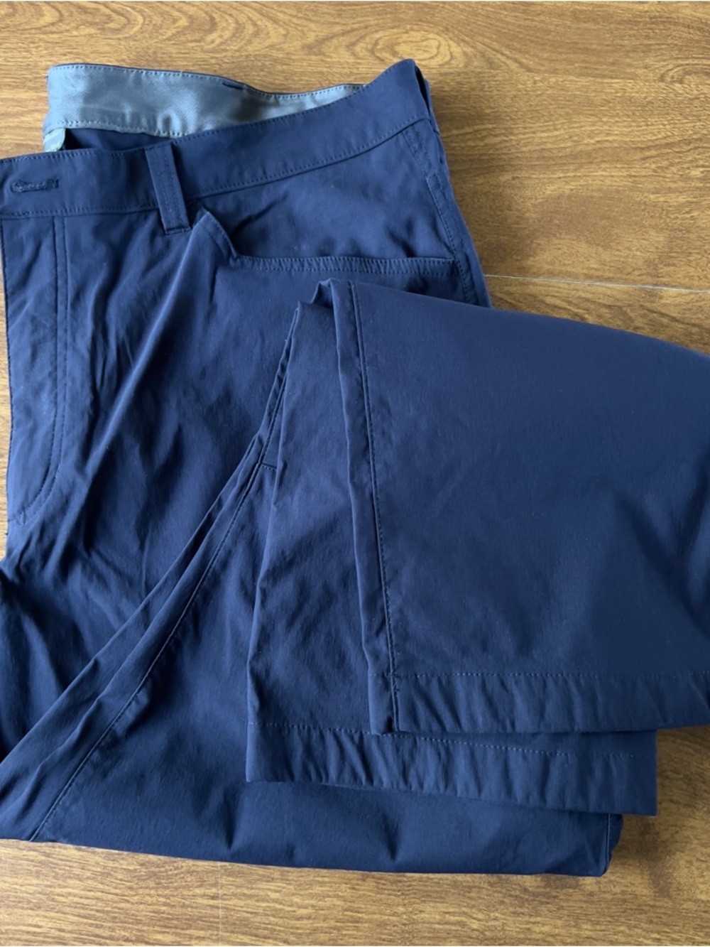 Eddie Bauer Men’s Navy Blue Tech Performance Active Hiking Outdoor Pants size 40